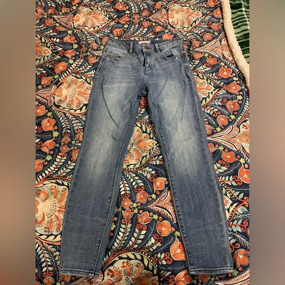 Unpublished Medium Wash Straight Leg Jeans - Picture 1 of 5